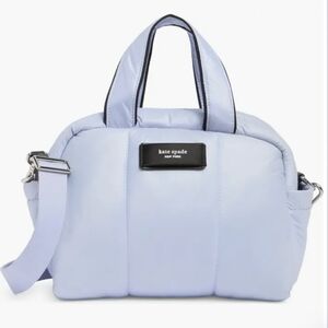 Kate Spade Puffer Crossbody In Viola Flower, NWT